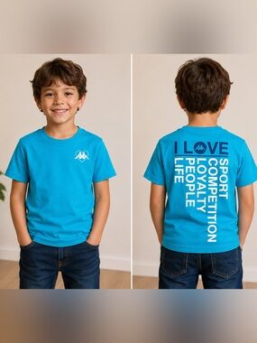 Boys Kappa tee shirt size 12 Years NWT